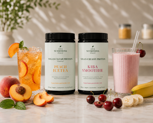 Protein Duo – Peach Icetea & KIBA Smoothie