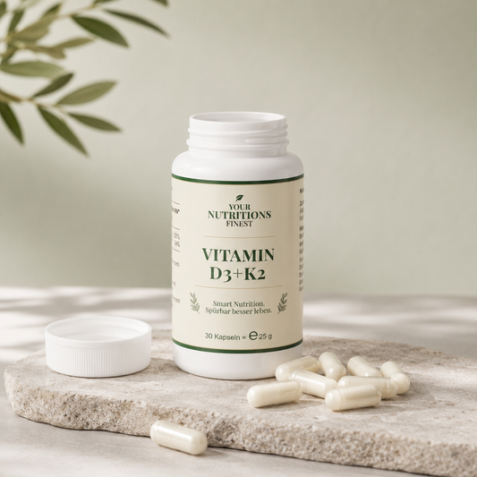Vitamin D3 + K2 vegan | 125 µg D3 & 100 µg K2 MK-7
